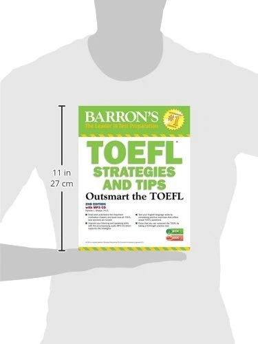 TOEFL Strategies and Tips with MP3 CDs: Outsmart the TOEFL iBT 2nd Edition PBK - Image 3 of 3