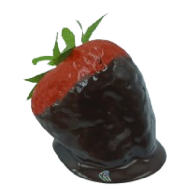  Display Faux Food Prop Chocolate Dipped Strawberry New