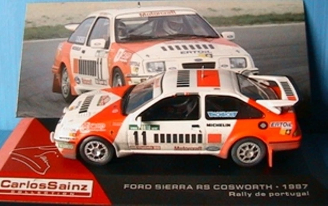 1:43 rare Altaya Ford Transit Castrol rally assistance Monte Carlo