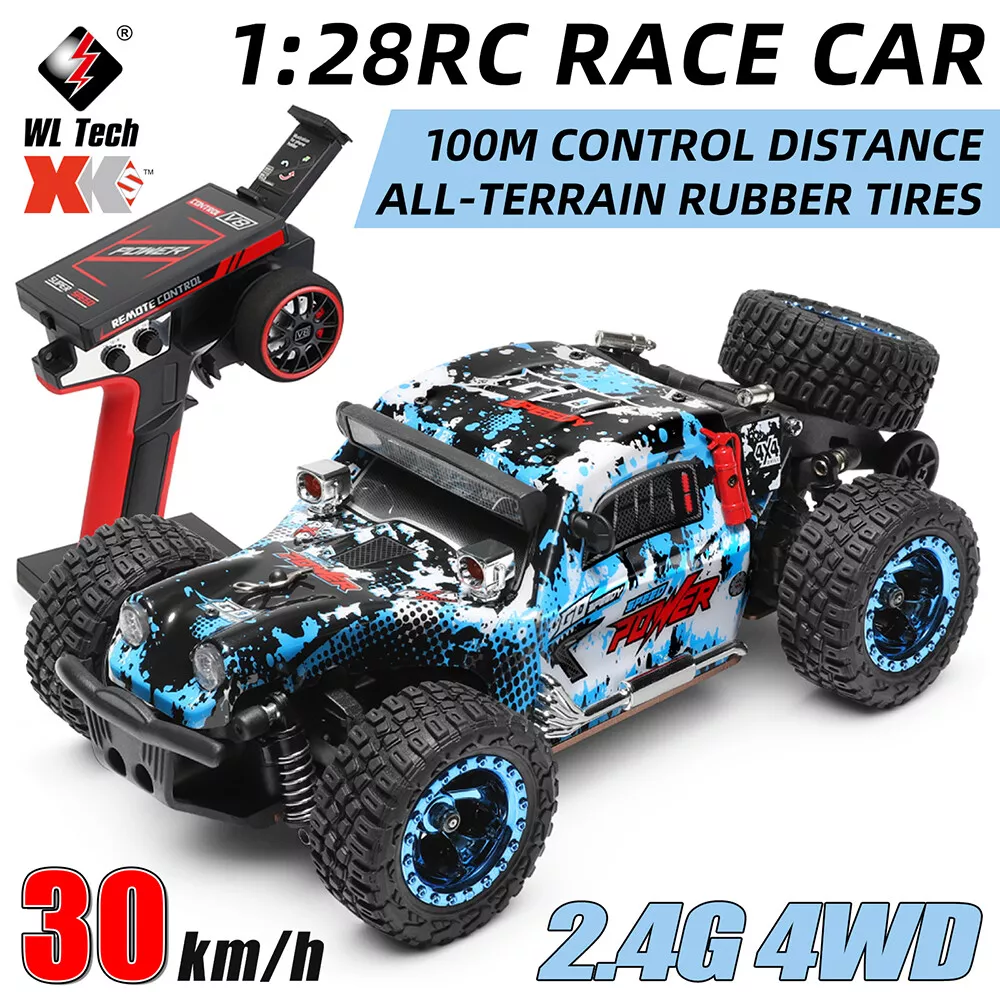 Wltoys 284161 2.4G 1/28 4WD RC Rally Drift 30km/h Off Road Light Racing RTR  Car