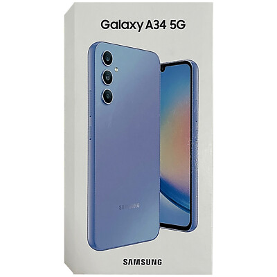 Samsung Galaxy A34 5G 本体 ブラック グローバル版 Samsung Galaxy A34 5G 128GB Dual SIM GSM, Desbloqueados Smartphone