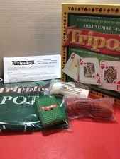 Tripoley The Game of Michigan Rummy Hearts & Poker Deluxe Mat Version (1k)
