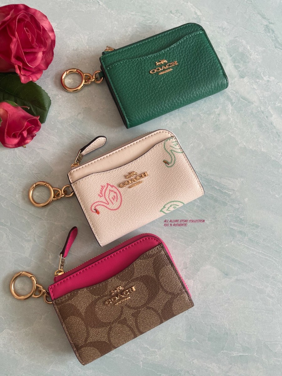 Coach Zip Card Case C8377 New Pick one! | eBay
