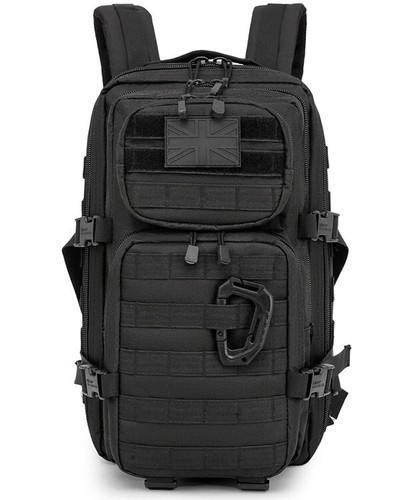 KombatUK Small Molle Camping Hiking Assault Pack Rucksack Backpack 28 Litre - Picture 15 of 29
