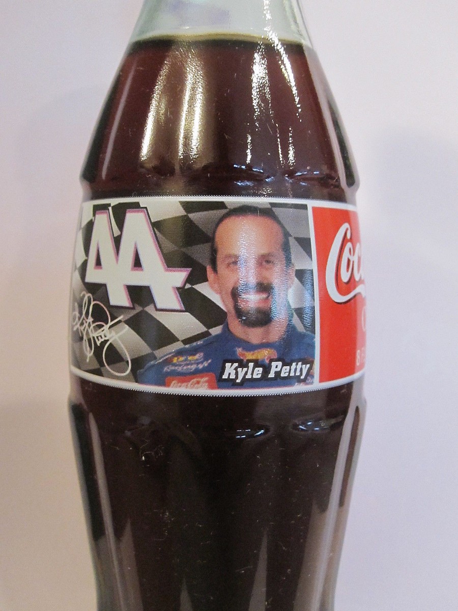 COCA COLA COKE KYLE PETTY COKE RACING FAMILY 8oz BOTTLE | eBay