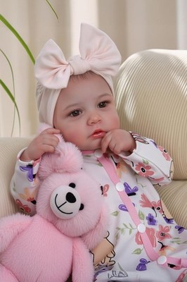 BABESIDE Reborn Baby Dolls  20inch Cute Soft Vinyl Realistic Baby Doll Real L...
