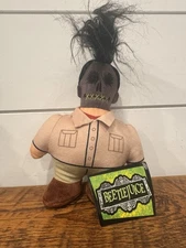 New With Tag 🏷️ Very Rare Beetlejuice Bob Shrunken Head Plush Toy Factory