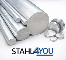 Alu Rund Länge 200mm AlCuMgPb AW-2007 Vollmaterial Stab Aluminium bis Ø200mm