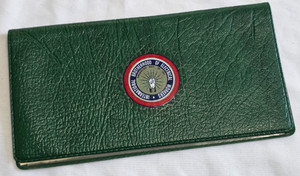 Vintage IBEW Empty Checkbook International Brotherhood Of Electrical Workers
