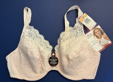 PLAYTEX Secrets Legacy Lace 4728 UNDERWIRE Extra Support BLUSH sz 42DD  NEW