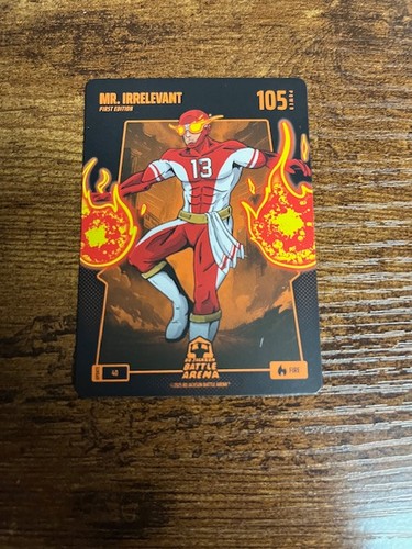 Bo Jackson Battle Arena Update Non Foil Fire #40 Mr. Irrelevant