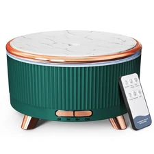 500ML Essential Oil Diffuser Ultrasonic Aroma Remote Spa Hotel Yoga Night Light
