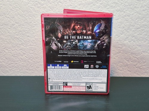 PS4 Batman Arkham Knight Game PlayStation Hits Near Mint Disc Rocksteady - Picture 3 of 3