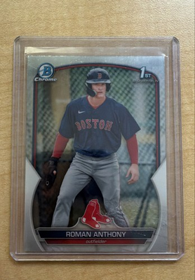 #ad 2023 Bowman Chrome Prospects Roman Anthony #BCP 71 RC $17.00