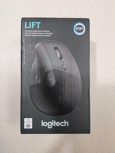 NUOVO MOUSE ERGONOMICO VERTICALE LOGITECH LIFT COLORE GRAFITE 910-006466