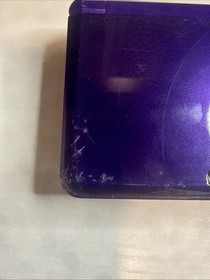 Nintendo 3DS Midnight Purple Portable Gaming Console Tested Works