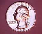 1964 WASHINGTON QUARTER  BU **606-6