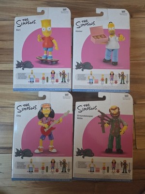 Jakks Pacific - The Simpsons - Wave 1 Homer, Bart, Willie