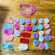 Zifengcer Girls Hair Accessories Set 24 Pcs Multicolor with Bag