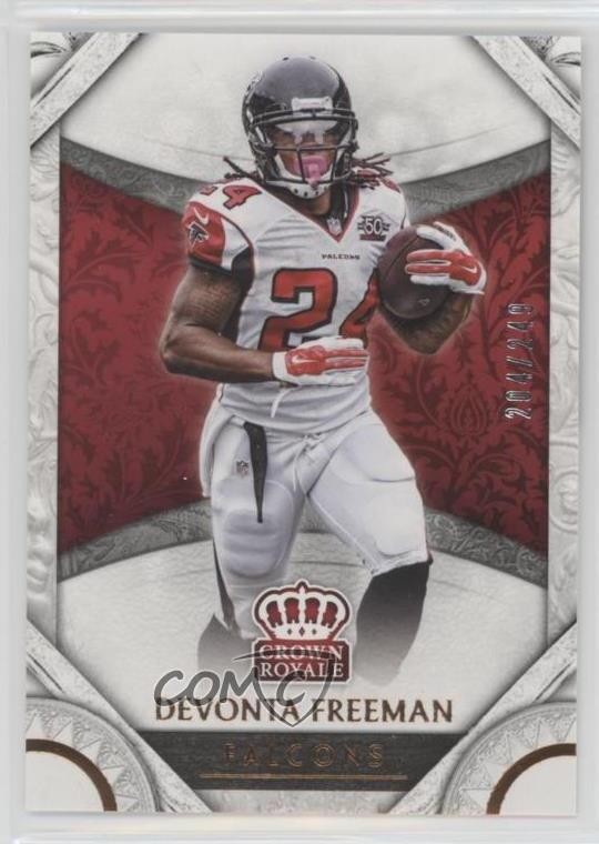 2016 Panini Preferred Retail Crown Royale Bronze 204/249 Devonta Freeman #39 1k5