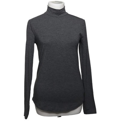 Gina Tricot, Rollkragenpullover, Größe: M, Grau, Elasthan/Polyester/Viskose #igo