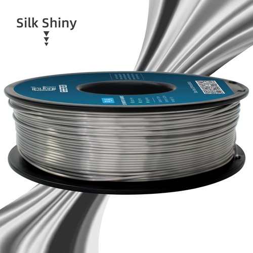 Geeetech Silk PLA 3D Printer Filament 1kg 1.75mm Silk Sky Blue PLA Consumable US - Picture 4 of 7