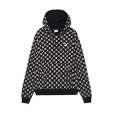 PUMA Allover Print Hooded Loose Sweatshirt