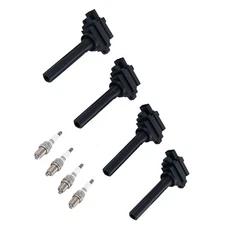 Ignition Coil Spark Plug Kit for Suzuki Aerio 2004-2007 2.3L Esteem 1.8L
