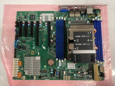 Supermicro X11SPI-TF Motherboard with Intel Xeon Bronze 3204 I/O Shield