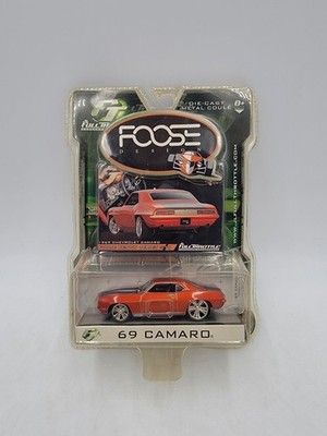 FULL THROTTLE - FOOSE DESIGN - 1:64 Diecast - 1969 CHEVY CAMARO -ORANGE METALLIC