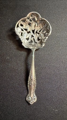 Antique Towle Canterbury 1893 Sterling Silver Bon Bon Spoon 1893