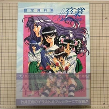 Graduation Art Book 64p A4 Sim Game Illustration Collection Excellent Condition