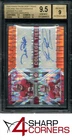 2020 PRIZM AUTO ORANGE PULSAR JALEN HURTS-TUA TAGOVAILOA RC #/20 BGS 9.5 AUTO 9