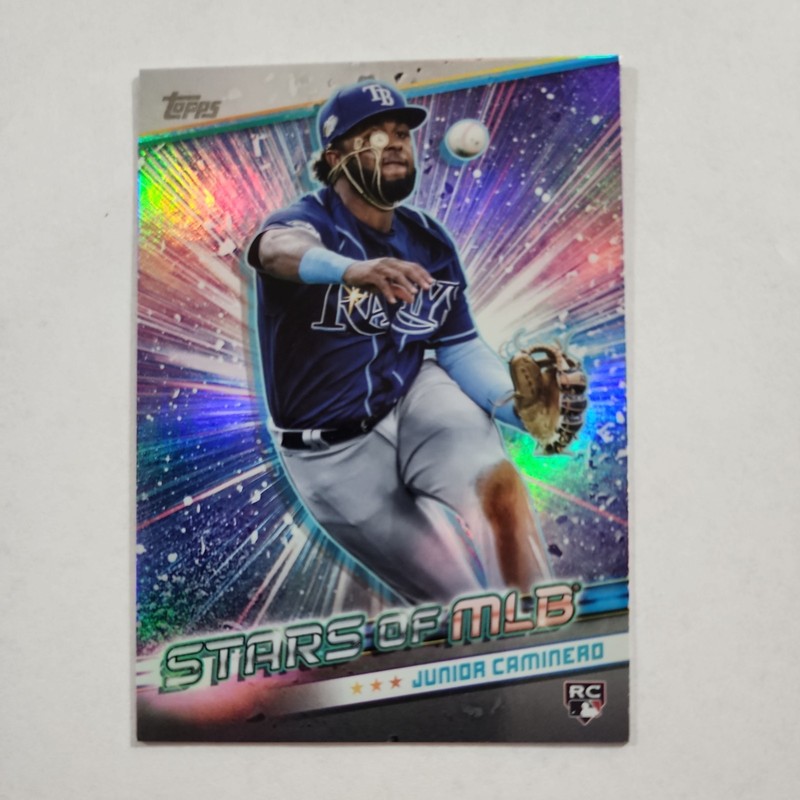 Topps 2024 Series 2 Stars of MLB Junior Caminero #SMLB-50 Rays RC Rookie