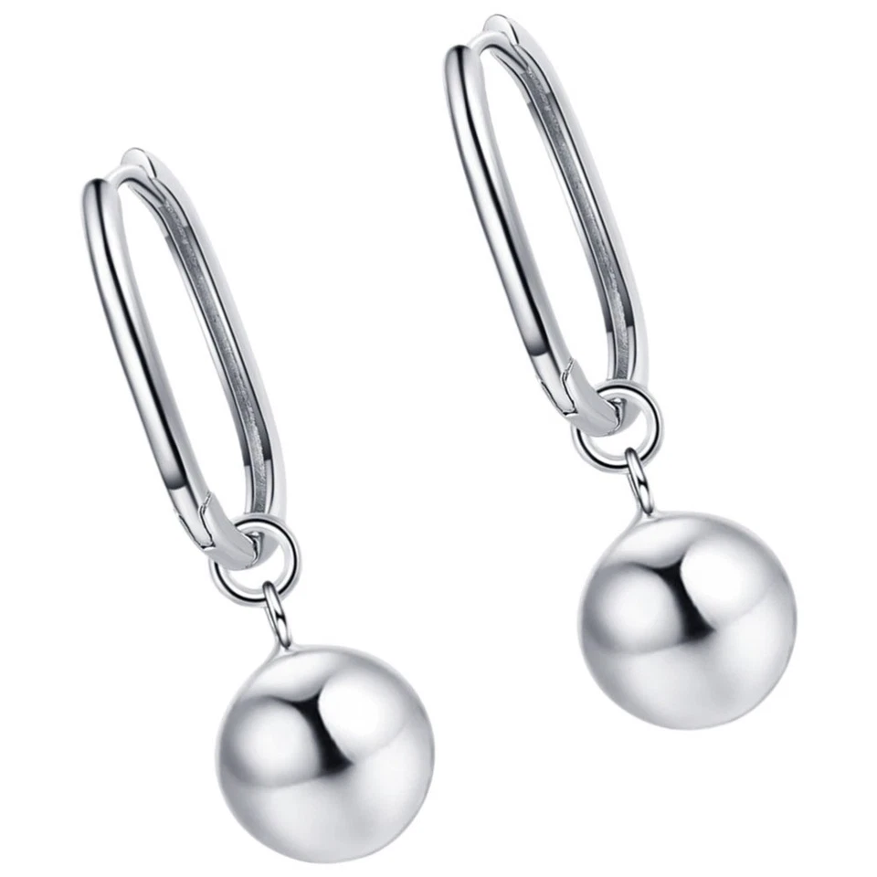 1 paio di orecchini pendenti a sfera Orecchini pendenti a sfera Orecchini - Immagine 4 di 4