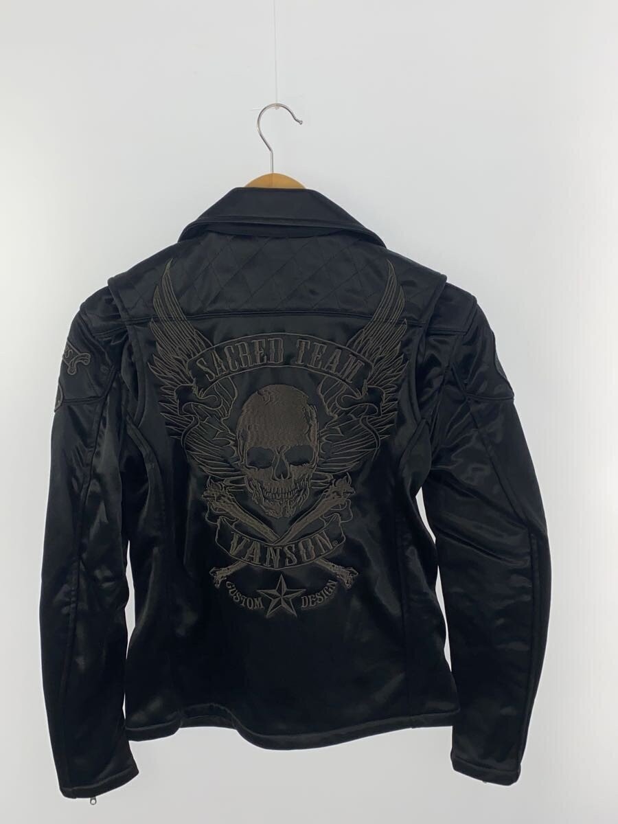 VANSON Double Riders Jacket S Polyester Black - image 2