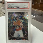 2024 Panini Prizm - Prizmatic Bo Nix #11 Green Ice Prizm (RC)