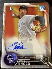 2016 Bowman Chrome - Prospects Autographs Jesus Tinoco #CPA-JT (AU, RC)