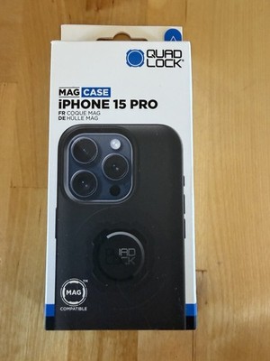 Quad Lock iPhone 15 Pro MAG Case Black 4713021505