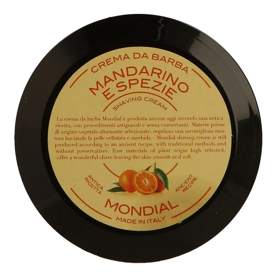 Mondial 1908 Shaving - Care Cream Travel Pack Mandarino e Spezie 75ml