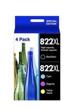 822xl 4pk Ink cartridges Combo Pack for Epson 822xl Not OEM See Pictures