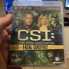 CSI: Crime Scene Investigation - Fatal Conspiracy (Sony PlayStation 3, 2010)