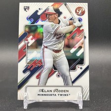 Alan Roden 2025 Topps Pristine Refractor Roomie Card RC Minnesota Twins #214