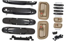 Set of 7 Door Handles Kit for Toyota Sienna 1998 -2003, Replace 80850 80357
