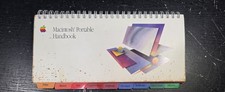 Vintage 1989 Macintosh Portable Spiral Handbook 030-3278-A 
