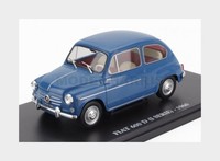 Edicola MX5ALA0006 Fiat - 600D 1-SERIE 1960 - Mit Vitrine - Mit Vitrine - Blau