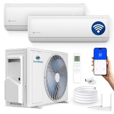 Split Klimaanlage Multi 3 Innengeräte WiFi Heizfunktion Inverter Eco Klimagerät