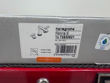 Hansgrohe 72530821 Rebris S Widespread Bathroom Sink Faucet Brushed Nickel