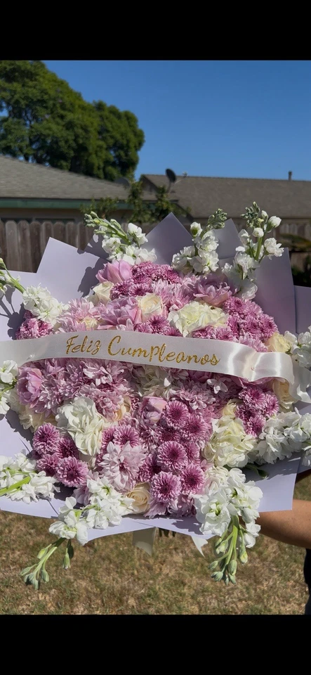 Purple Mixed Bouquet - Image 2 of 2