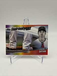 2022 Topps Flashiest Feet #FF14 Shohei Ohtani - Los Angeles Angels